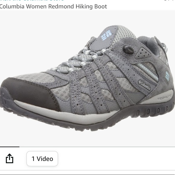 Columbia Shoes - Like New Columbia Women’s techlite Redmond hiking boot/shoe sz 9